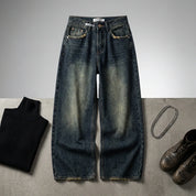 Kaylee | Women's Wide-Leg Vintage Denim Boyfriend Jeans