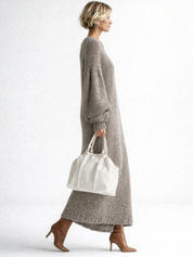 Eleanor Griffiths | Oversized Chunky Knit Maxi Sweater Dress