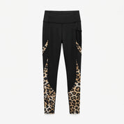 Lara Whitfield | High-Waisted Leopard Print Leggings With Pocket
