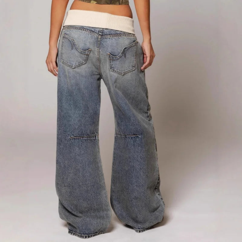 Lillian Westbrook | Wide Leg Denim Jeans For Women