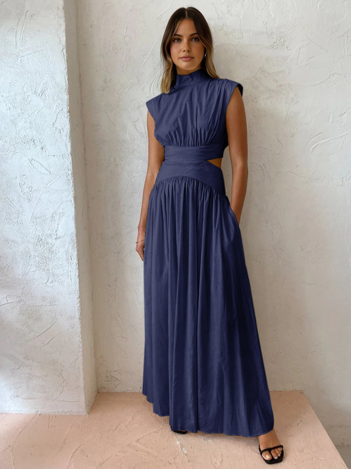 Lily Carter | Cutout Back Maxi Dress