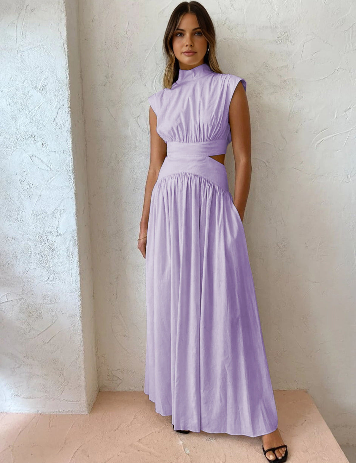 Lily Carter | Cutout Back Maxi Dress