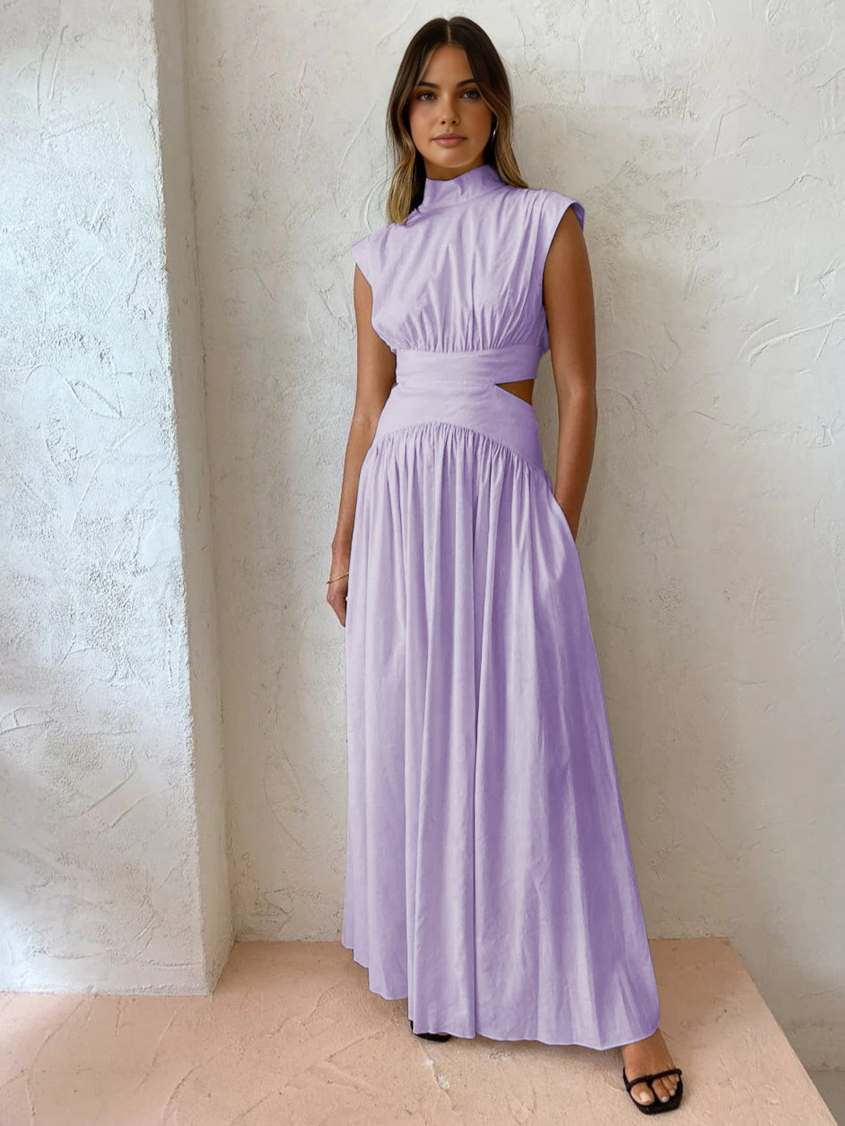 Lily Carter | Cutout Back Maxi Dress