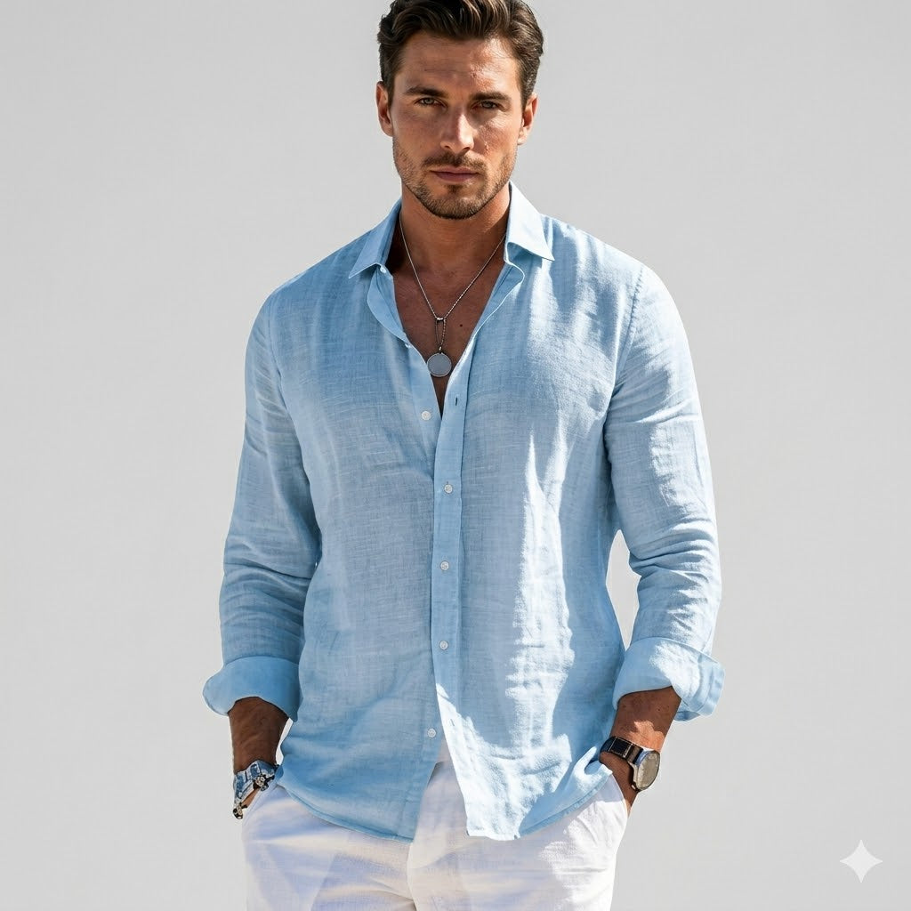 Lorenzo Beaumont | Linen Shirt For Men