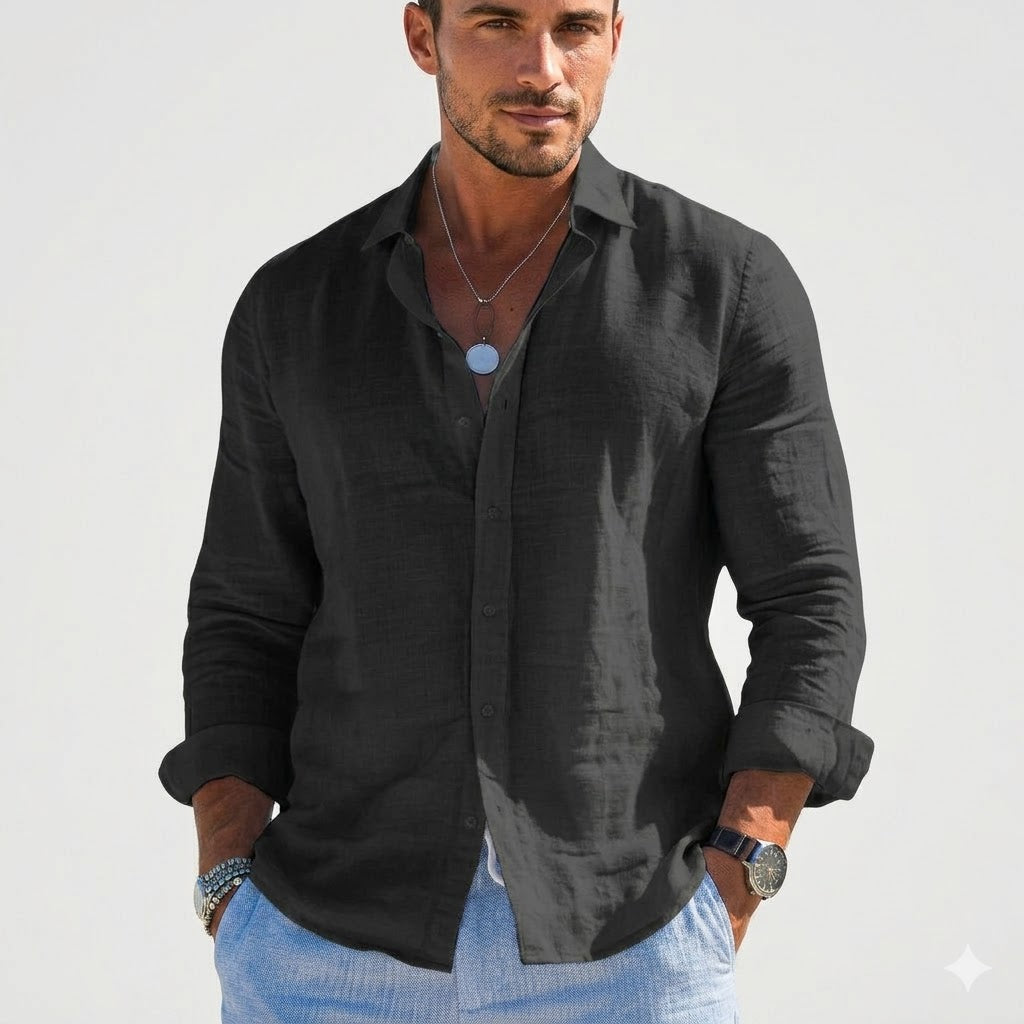 Lorenzo Beaumont | Linen Shirt For Men