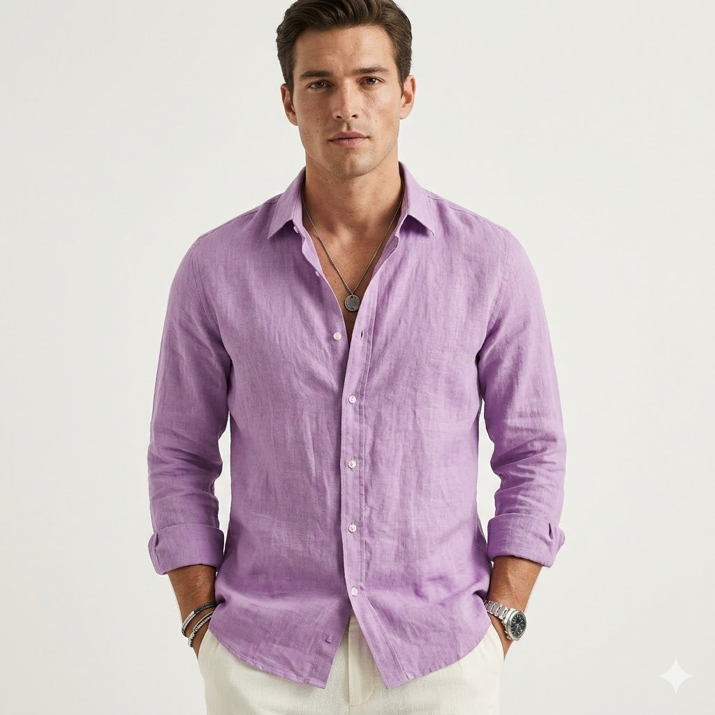 Lorenzo Beaumont | Linen Shirt For Men