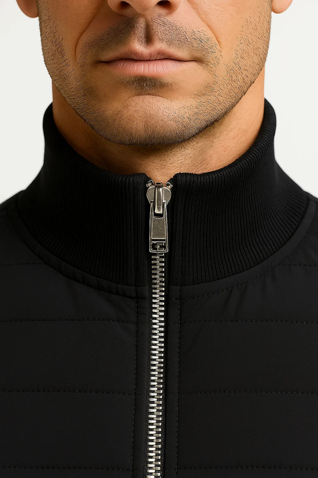 Lorenzo Bellini | Modern Quilted Zip Jacket For Men