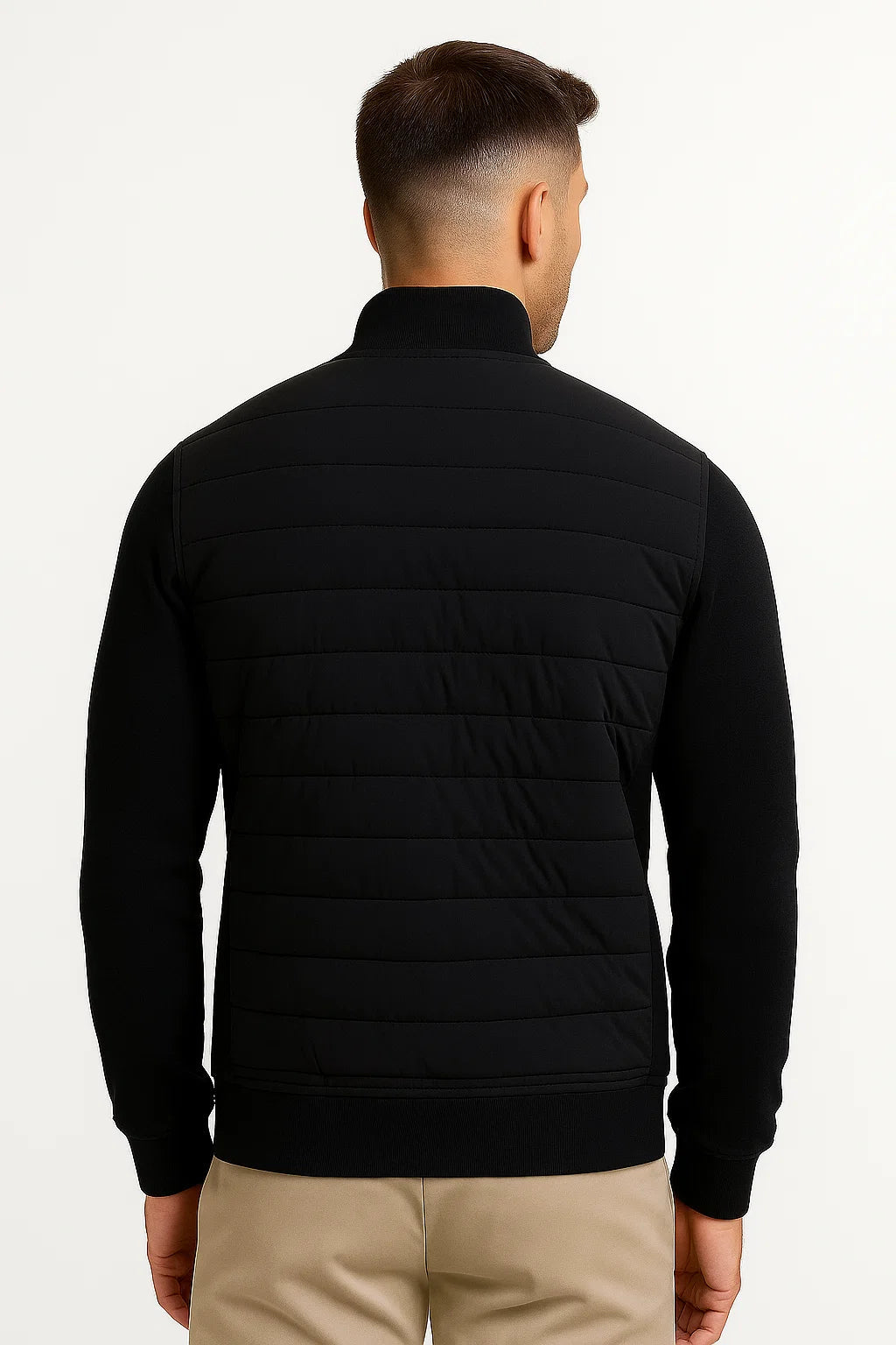 Lorenzo Bellini | Modern Quilted Zip Jacket For Men