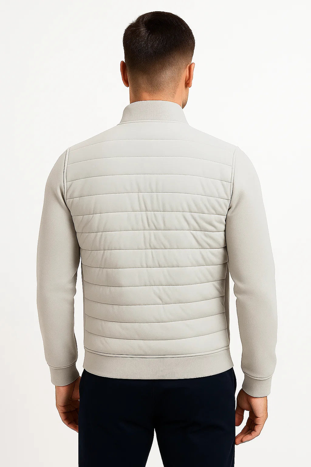 Lorenzo Bellini | Modern Quilted Zip Jacket For Men