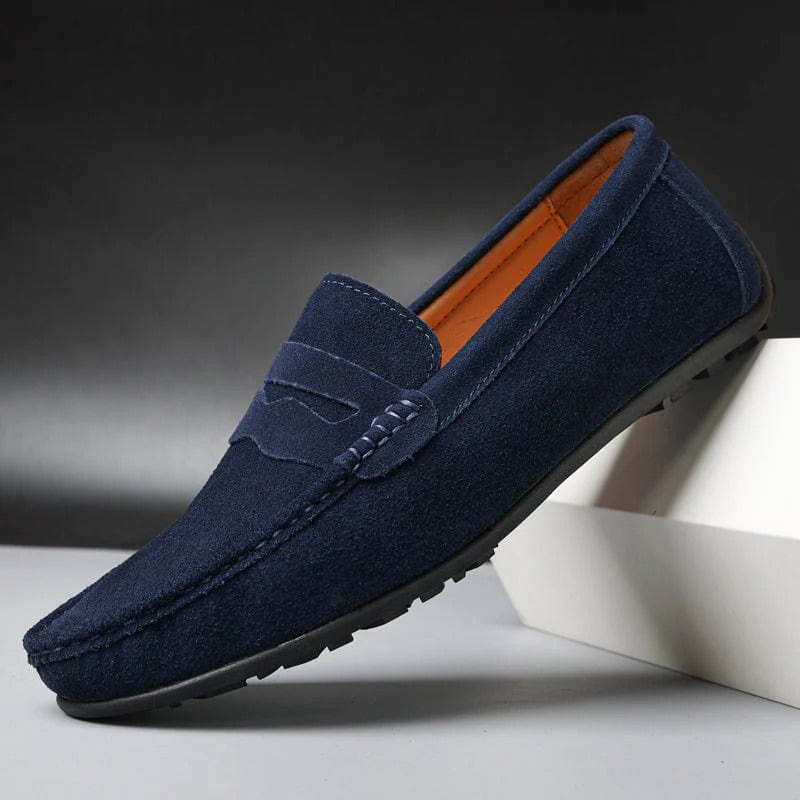 Lorenzo Bianchi | Classic Suede Driving Loafers For Men