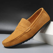 Lorenzo Bianchi | Classic Suede Driving Loafers For Men