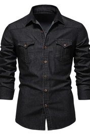 Lorenzo Bianchi | Tailored Denim Shirt for Men