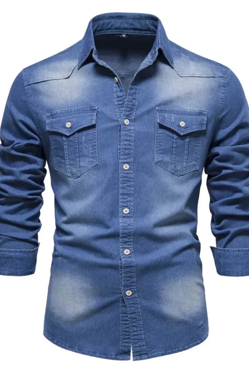 Lorenzo Bianchi | Tailored Denim Shirt for Men