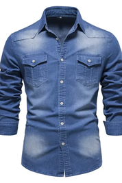 Lorenzo Bianchi | Tailored Denim Shirt for Men