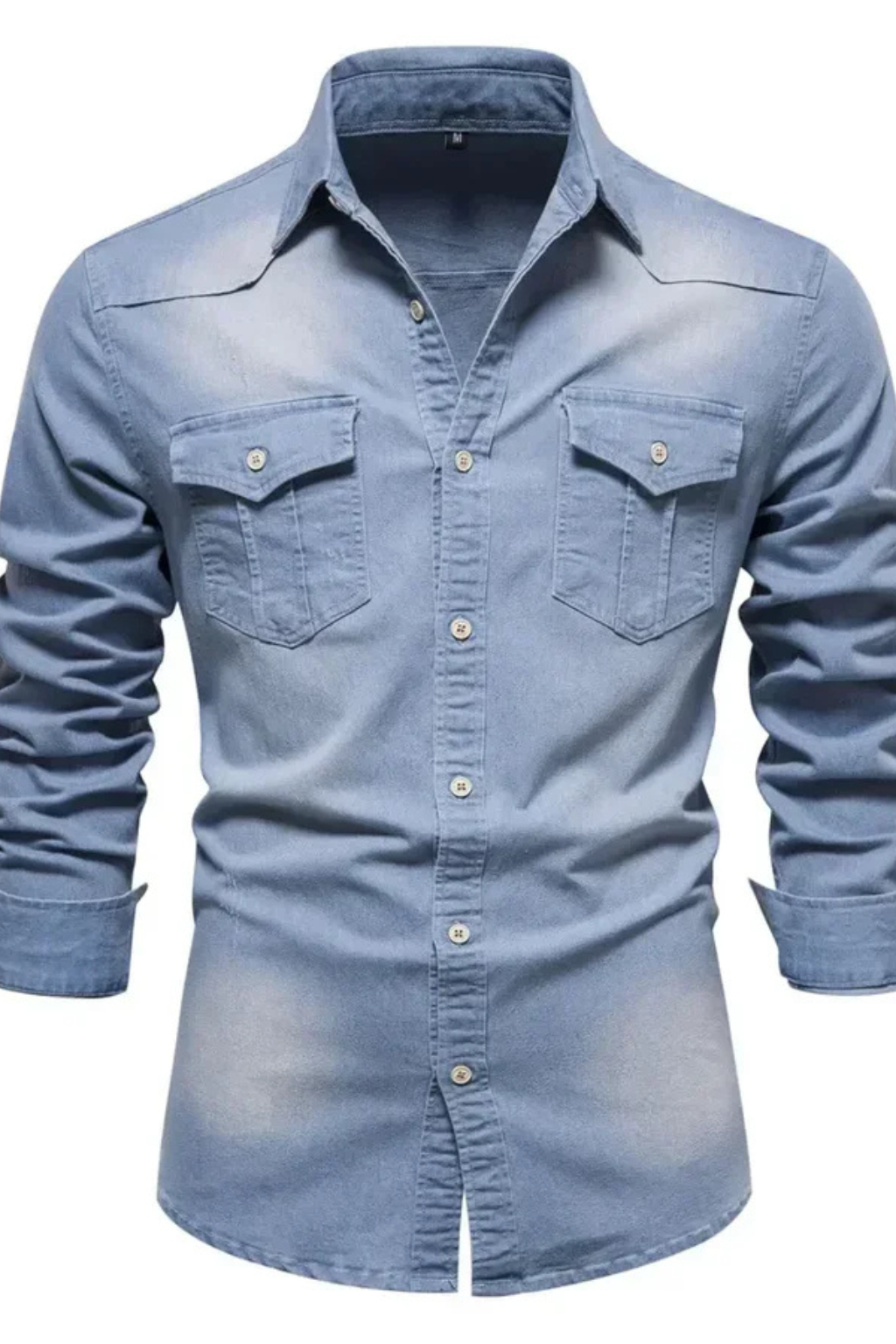 Lorenzo Bianchi | Tailored Denim Shirt for Men