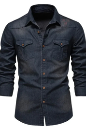 Lorenzo Bianchi | Tailored Denim Shirt for Men