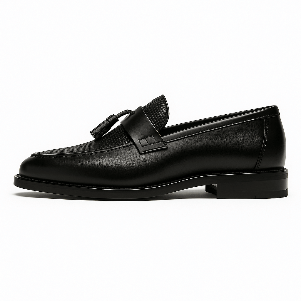 Lorenzo Devereux | Woven Tassel Loafers For Men