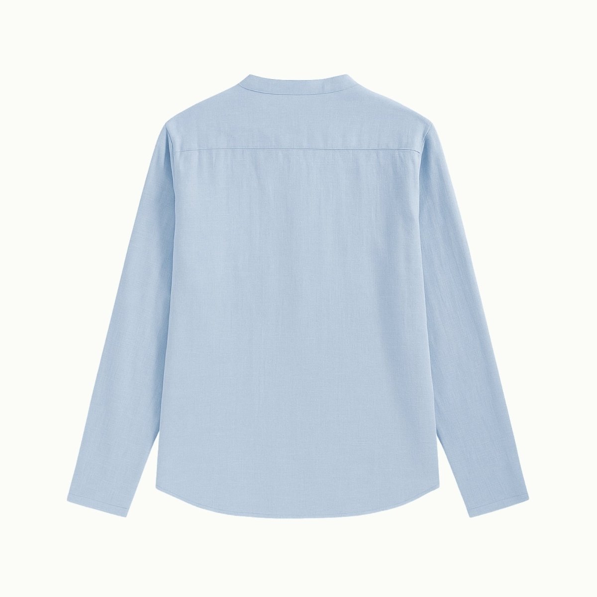 Davenport | Linen Henley Shirt For Men