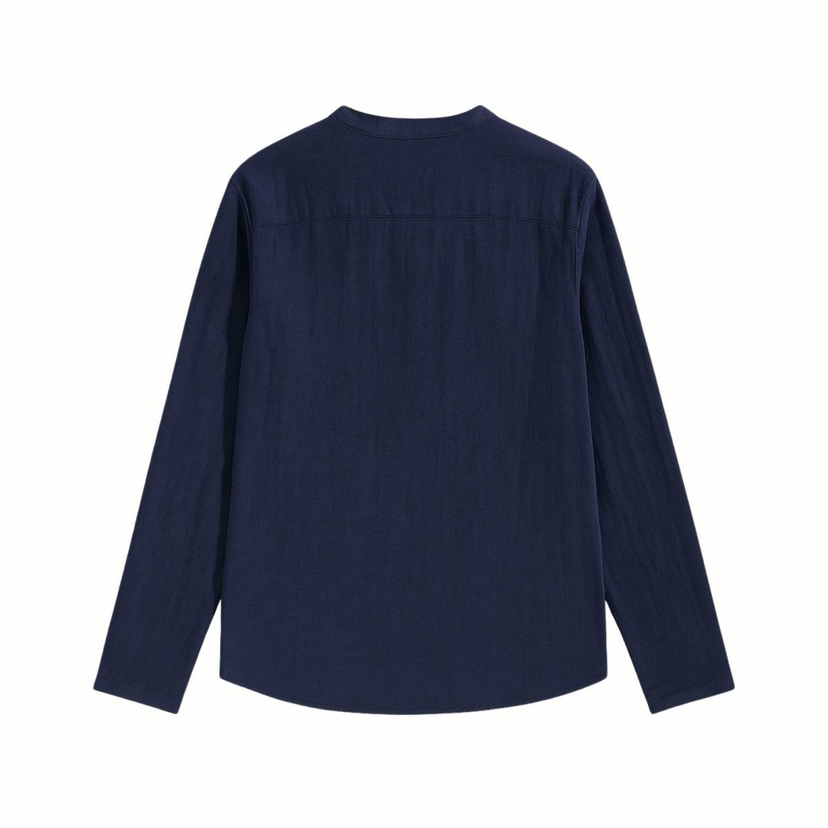 Davenport | Linen Henley Shirt For Men