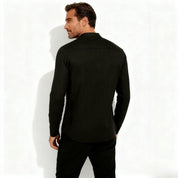 Davenport | Linen Henley Shirt For Men
