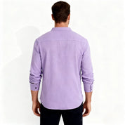 Davenport | Linen Henley Shirt For Men