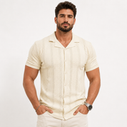 Luca Benedetti | Summer Knit Shirt for Men