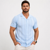 Luca Benedetti | Summer Knit Shirt for Men