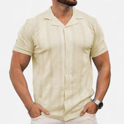 Luca Benedetti | Summer Knit Shirt for Men