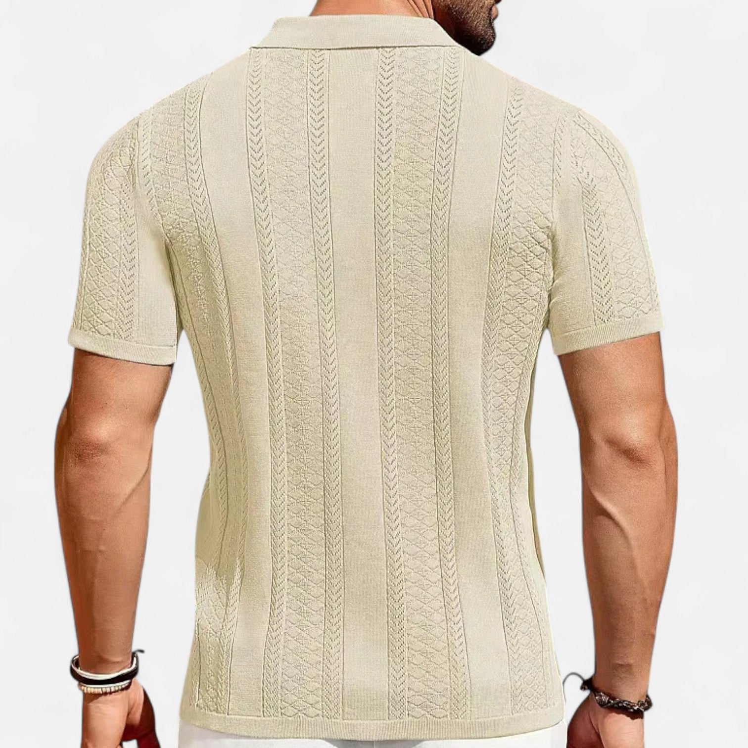 Luca Benedetti | Summer Knit Shirt for Men