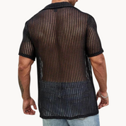 Luca Marino | Summer Knit Shirt For Men