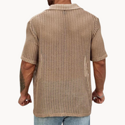 Luca Marino | Summer Knit Shirt For Men