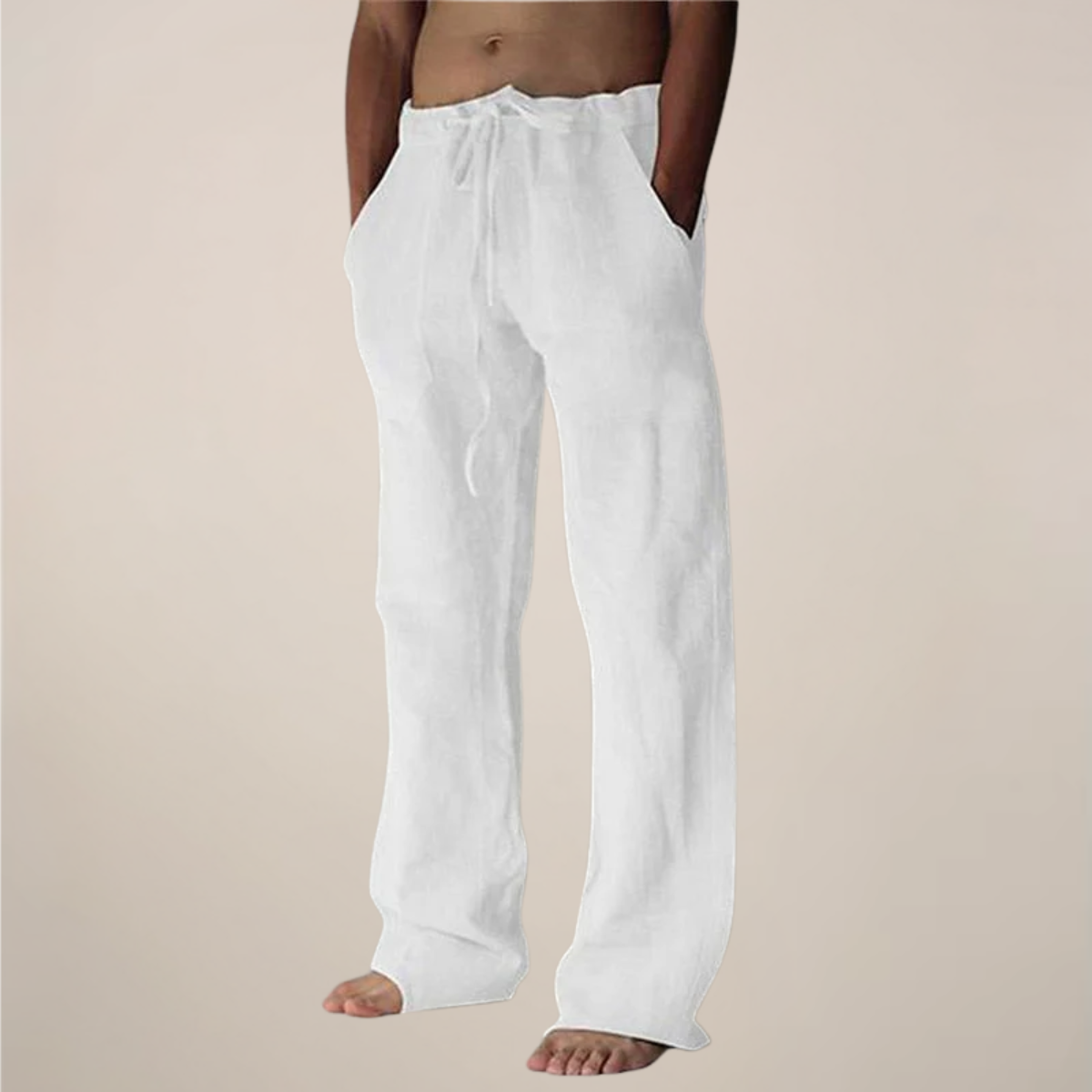 Luca Moretti | Linen Trousers For Men