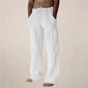 Luca Moretti | Linen Trousers For Men