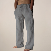 Luca Moretti | Linen Trousers For Men