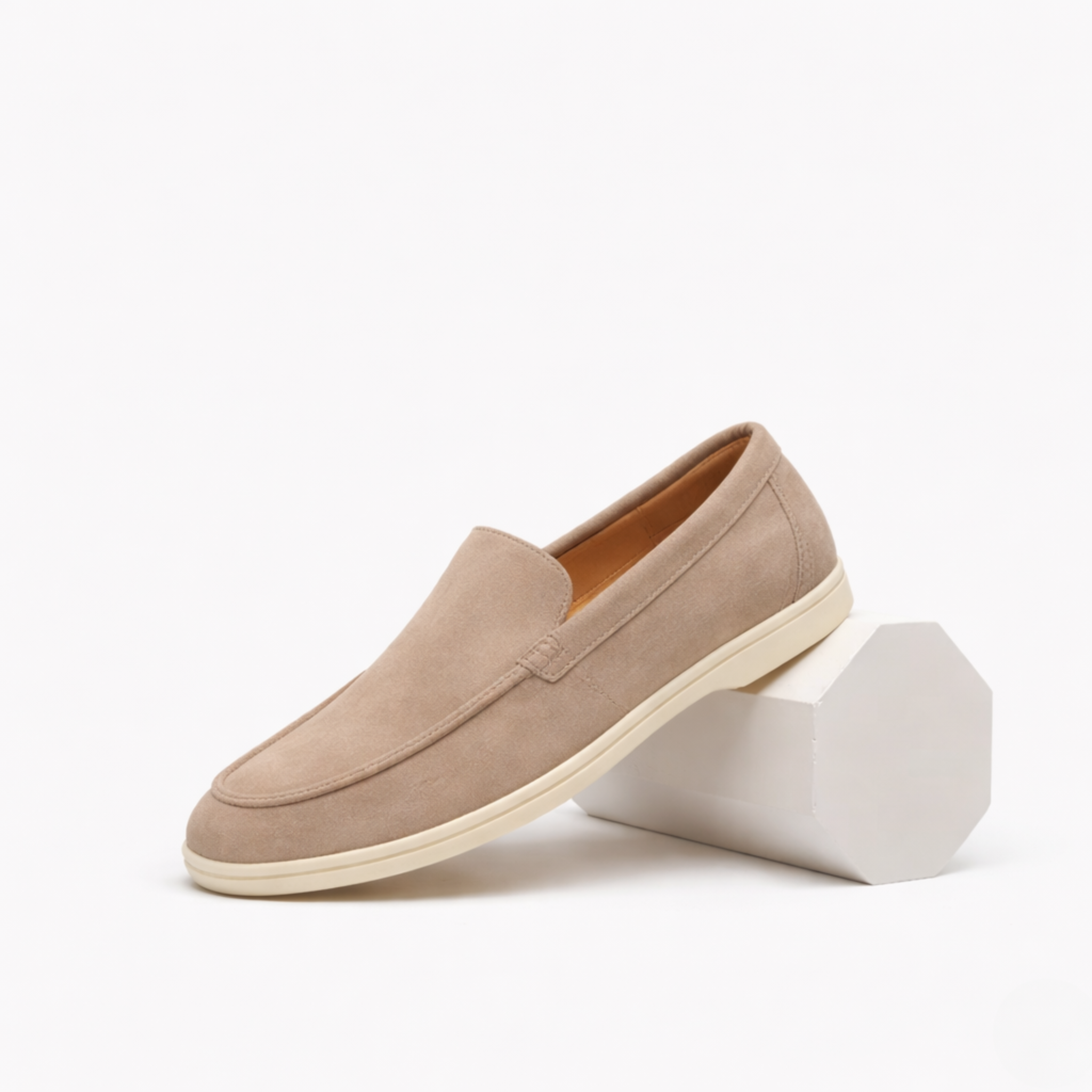 Luca Moretti | Suede Slip-On Loafers For Men