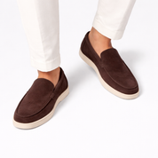 Luca Moretti | Suede Slip-On Loafers For Men