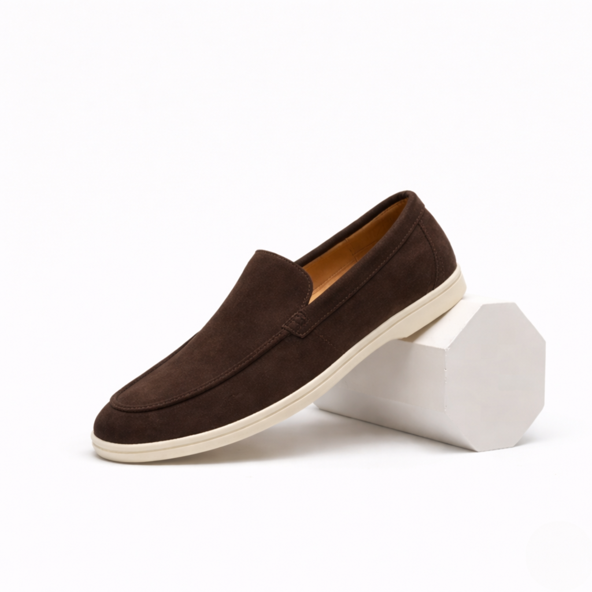 Luca Moretti | Suede Slip-On Loafers For Men
