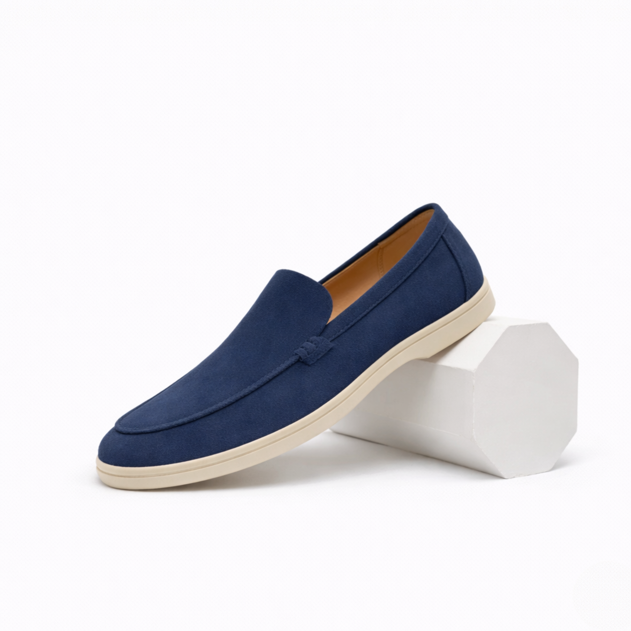 Luca Moretti | Suede Slip-On Loafers For Men