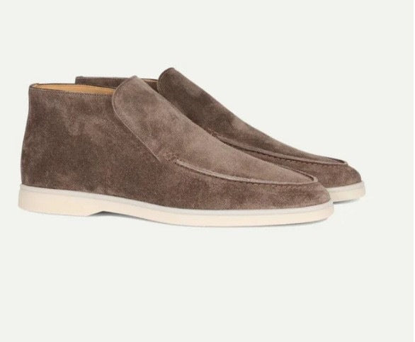 Luca Romano | Simple Low-Top Sneakers in Premium Leather