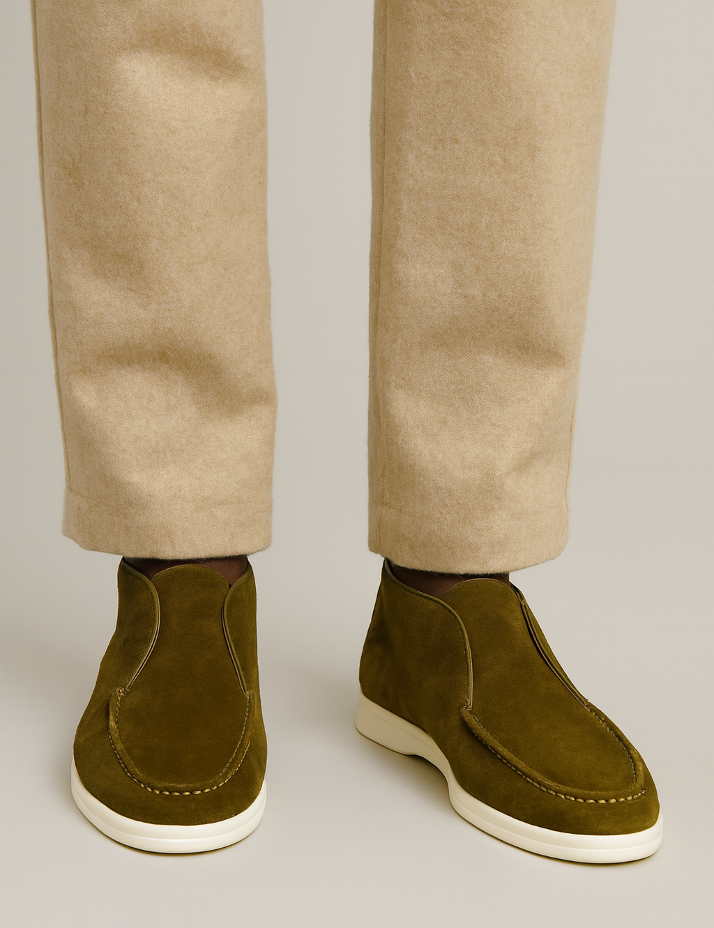 Luca Romano | Simple Low-Top Loafers