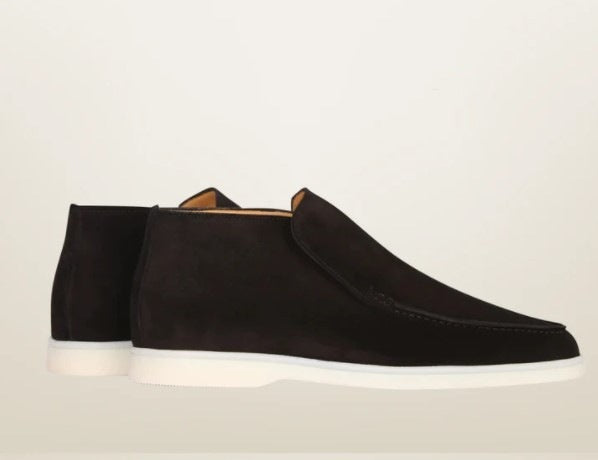 Luca Romano | Simple Low-Top Sneakers in Premium Leather