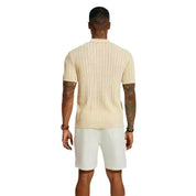 Lucien Carrington | Knitted Button Summer Shirt For Men