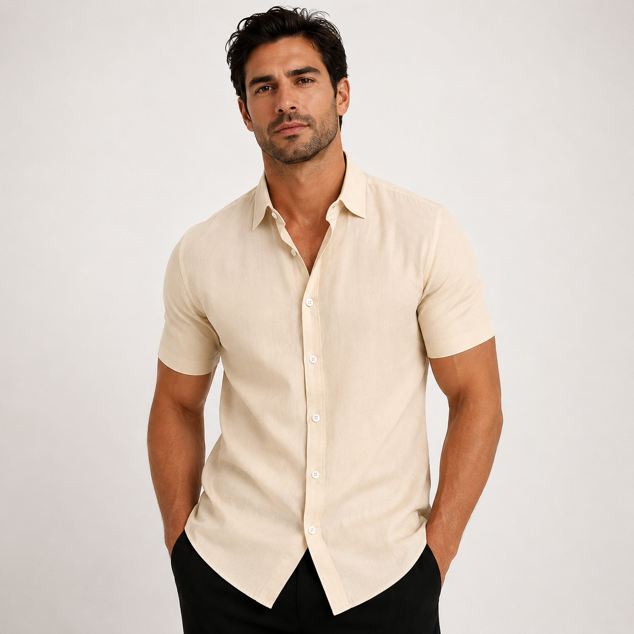 Lucien Davenport | Short Sleeve Shirt For Men