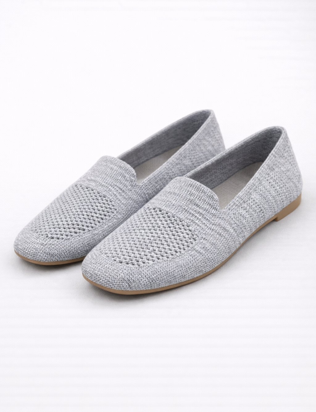 Lucienne Dupont | Breathable Knit Slip-On Shoes For Women