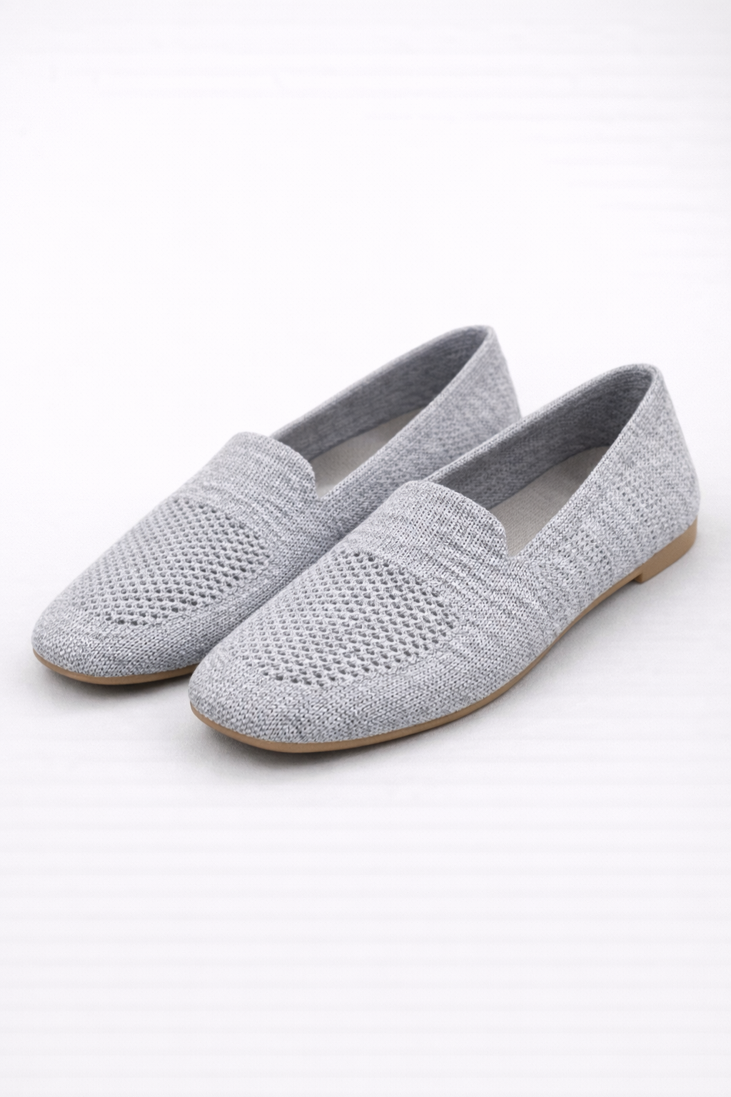 Lucienne Dupont | Breathable Knit Slip-On Shoes For Women