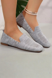 Lucienne Dupont | Breathable Knit Slip-On Shoes For Women