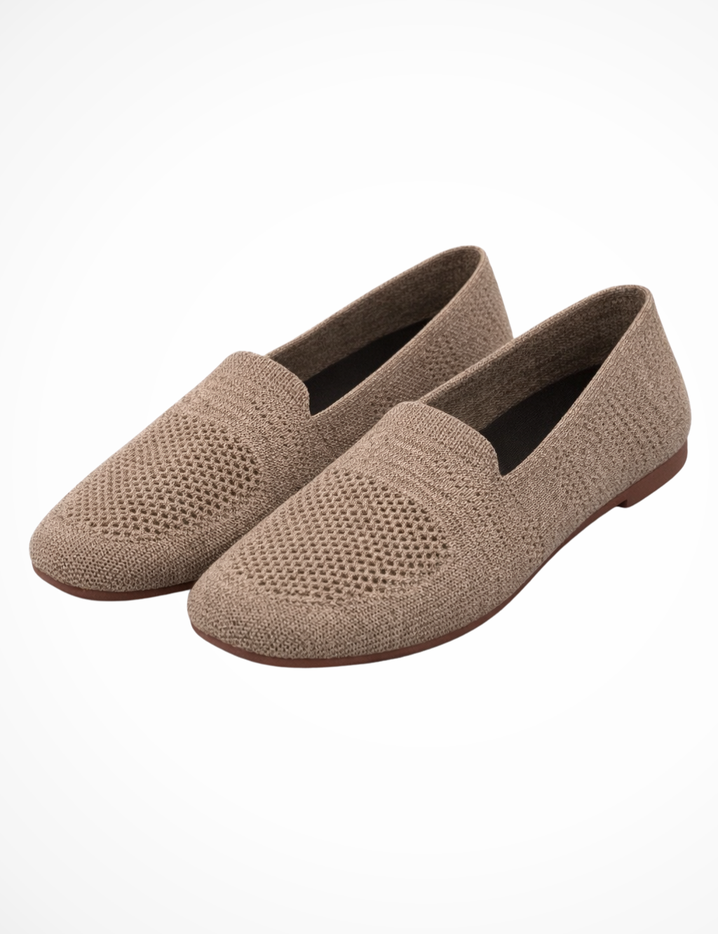 Lucienne Dupont | Breathable Knit Slip-On Shoes For Women