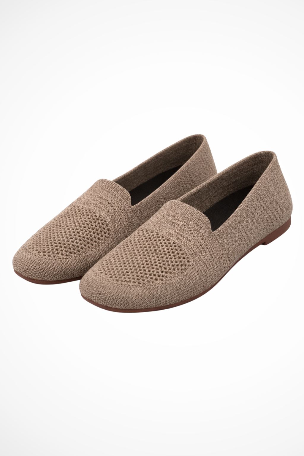Lucienne Dupont | Breathable Knit Slip-On Shoes For Women