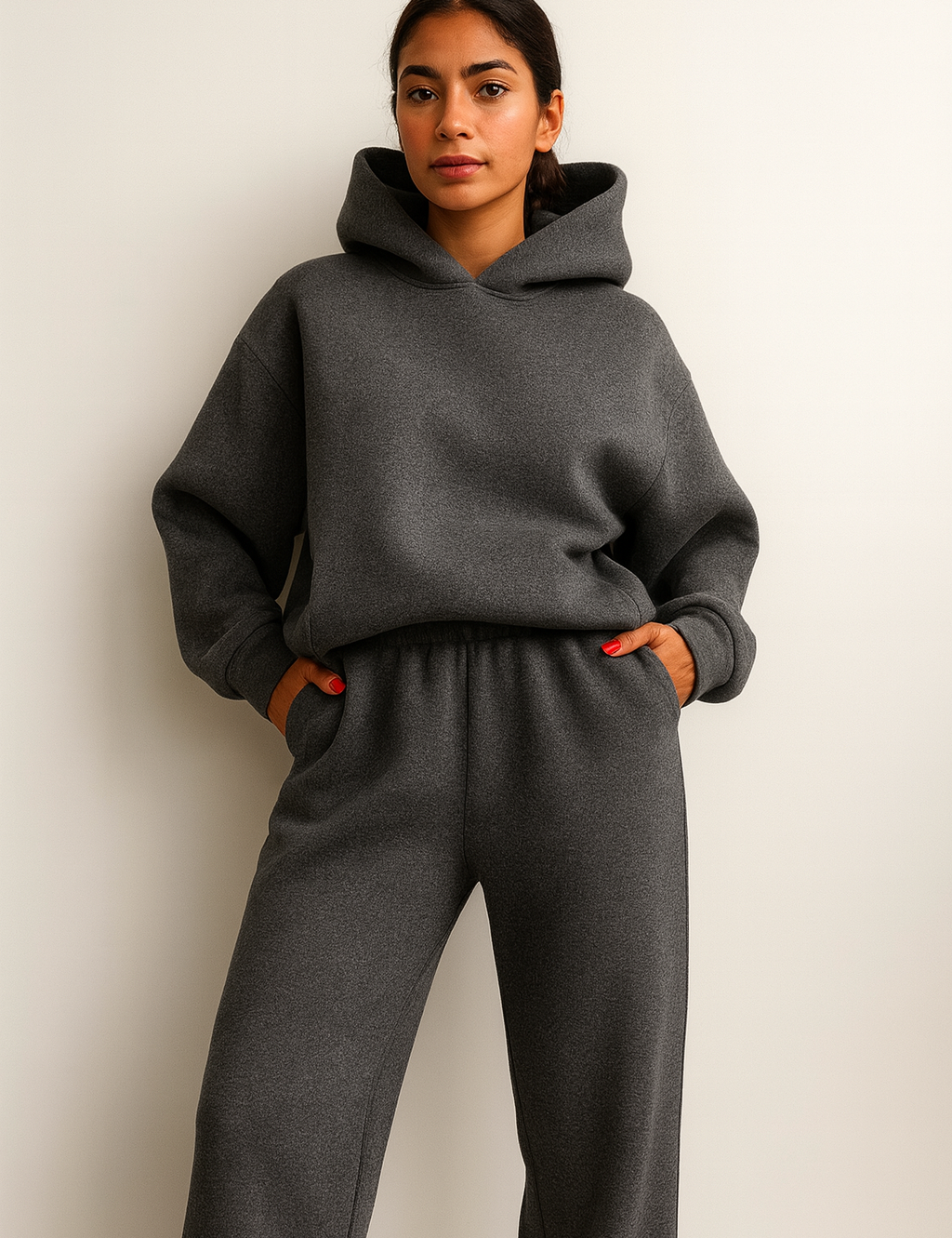 Luxury Loungewear Set with Sweater and Joggers