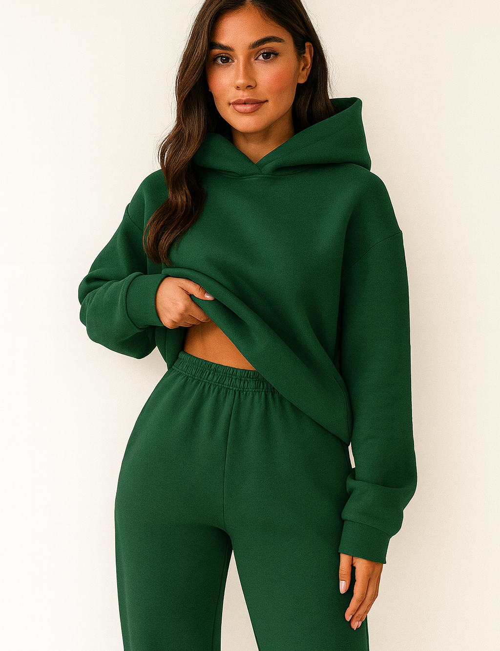 Luxury Loungewear Set with Sweater and Joggers
